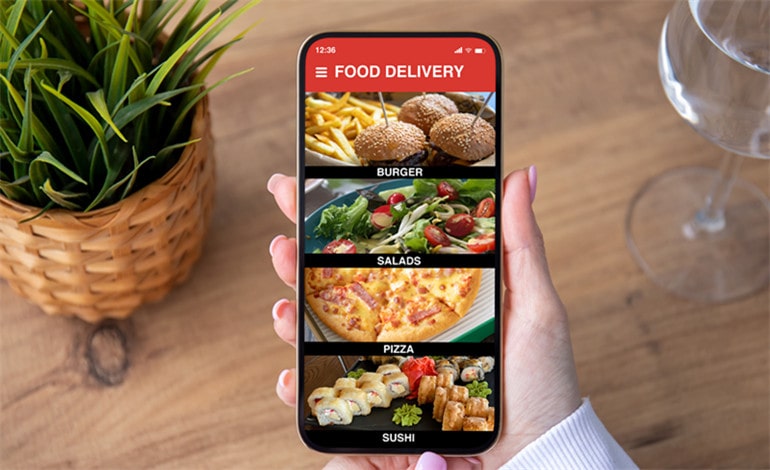 make a food delivery app